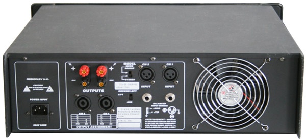 3U Professional Power Amplifier (600W - 1200W)