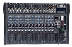 16 channel Audio Mixer with USB & SD card slot & LCD display