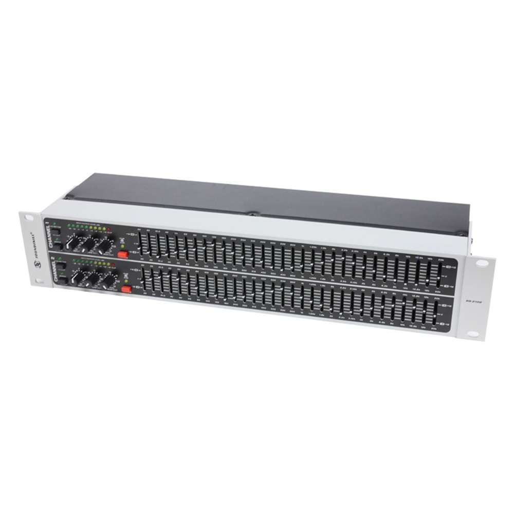 EQ-3102 Dual 31-band 2/3 octave graphic EQ 2U size